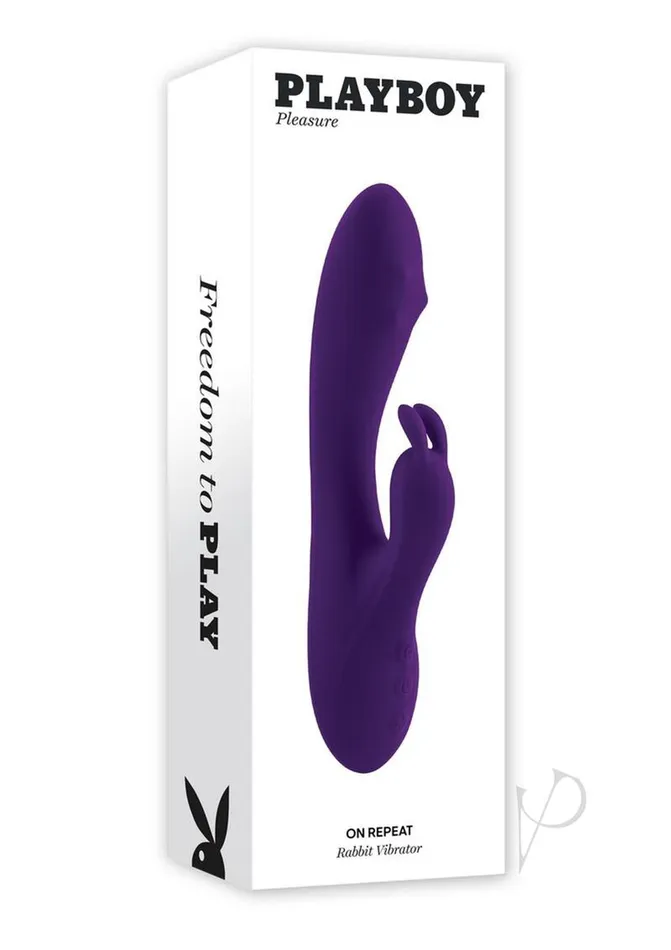 Playboy Pleasures On Repeat Rabbit Vibrator PlayBoy Female Sex Toys