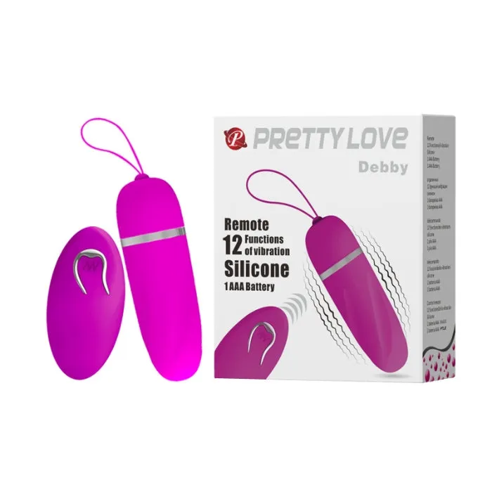 Pretty Love Remote Control Vibrating Egg Debby PRE Vibrators