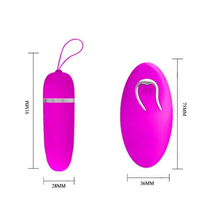 Pretty Love Remote Control Vibrating Egg Debby PRE Vibrators