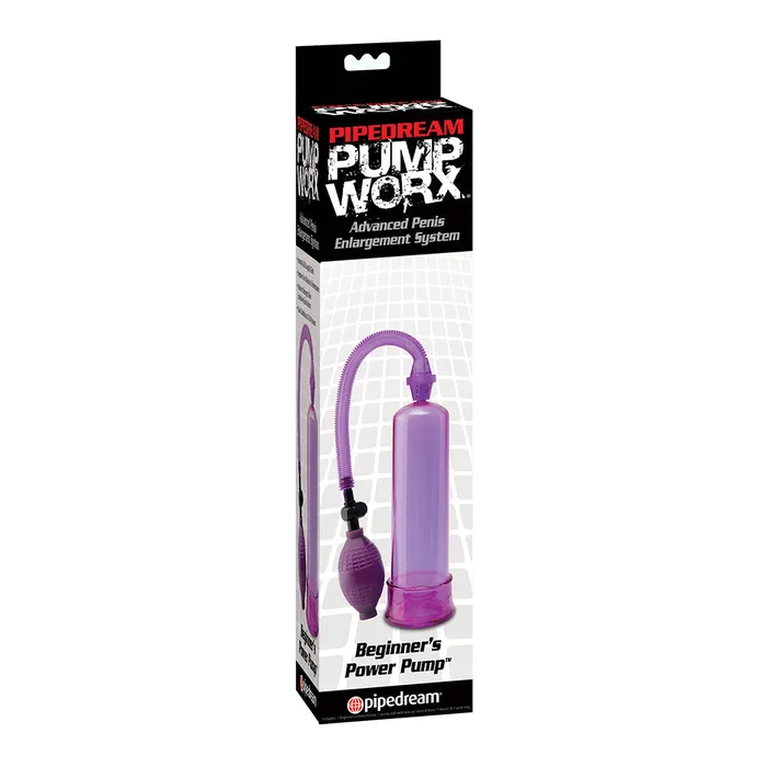 Pump Worx Beginners Power Pump Purple Pipedream Male Sex Toys