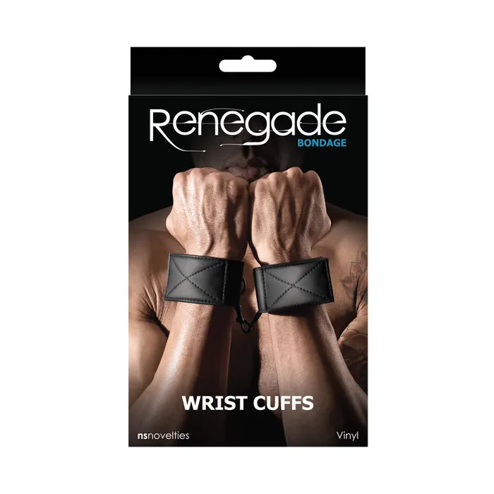 Renegade Bondage Wrist Cuff Black NS Novelties Anal