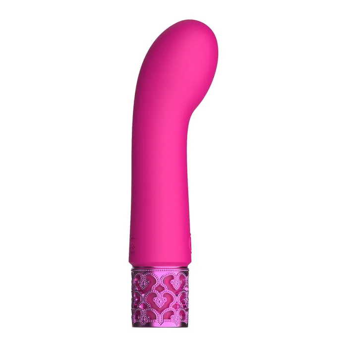 Royal Gems Bijou Rechargeable Silicone Bullet Pink Shots Toys Female Sex Toys