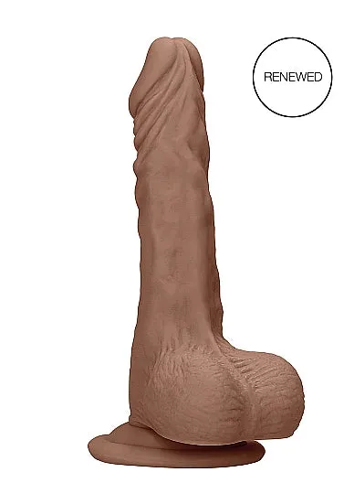 SHOTS AMERICA Dildos Realrock 7in Dong Tan W Testicles