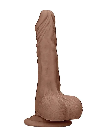 SHOTS AMERICA Dildos Realrock 7in Dong Tan W Testicles