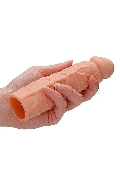 SHOTS AMERICA Realrock Penis Sleeve 7in Flesh Male Sex Toys