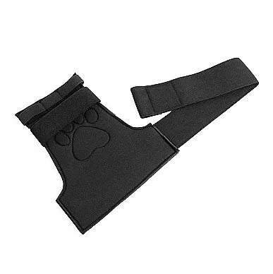 Shots Toys Anal Ouch Puppy Play Neoprene Puppy Paw Gloves Black