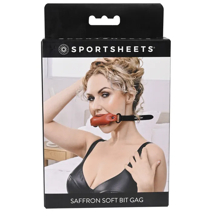 Sportsheets Male Sex Toys Sportsheets Saffron Soft Bit Gag