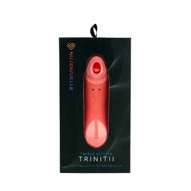 Vibrators Nu Sensuelle Sensuelle Trinitii Coral Blue