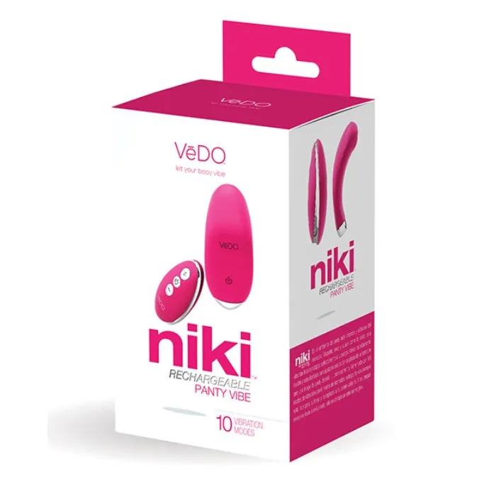 WIL Female Sex Toys Niki Mini Panty Vibe with Control Pink