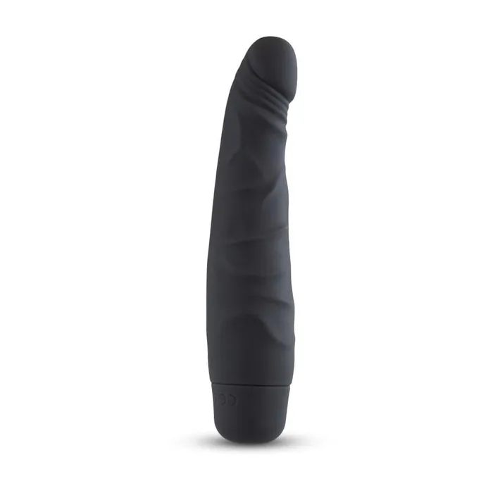 Blush Novelties Anal Silicone Willys Slim 65 Inch Vibrating Dildo Black