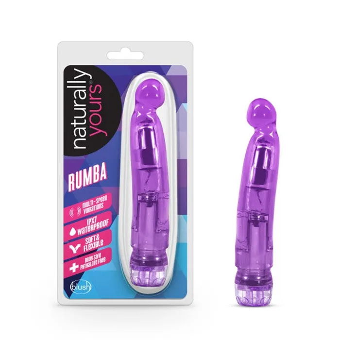 Blush Novelties Vibrators Naturally Yours Rumba Purple