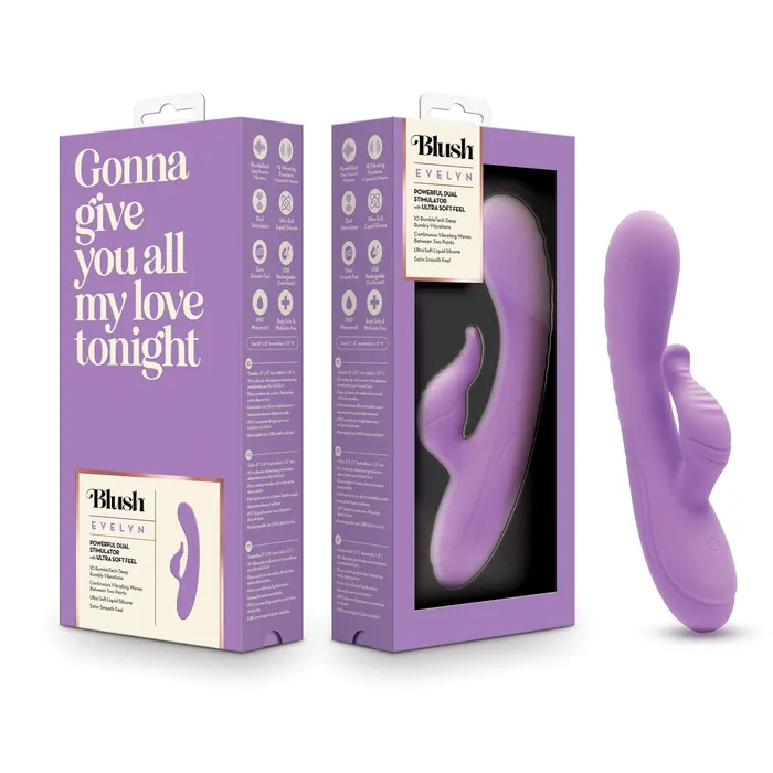 Blush Vibrators Blush Evelyn Purple