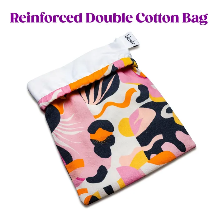 Blush Vibrators The Collection Burst Cotton Toy Bag