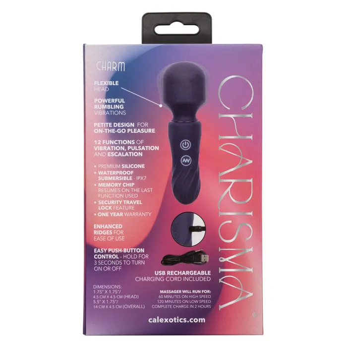 CalExotics Charisma Charm Blue Vibrators