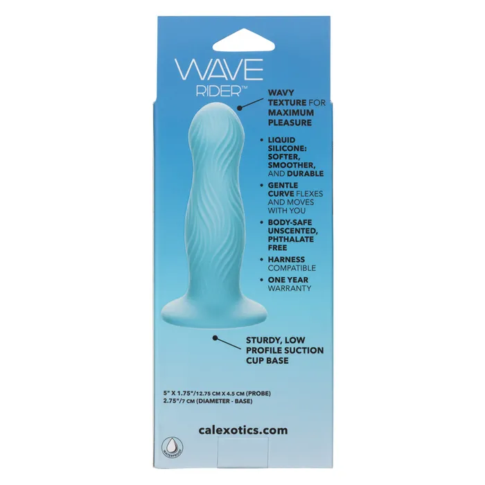 CalExotics Vibrators Wave Rider Swell Blue