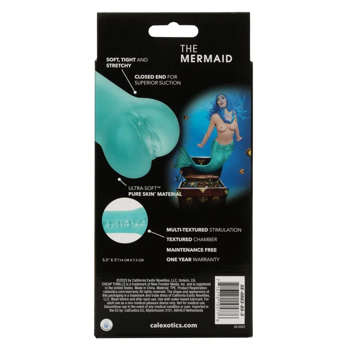 Cheap Thrills the Mermaid Teal CalExotics Vibrators