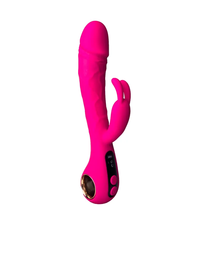 Come Now Female Sex Toys Pink Rabbit Vibrator with LCD