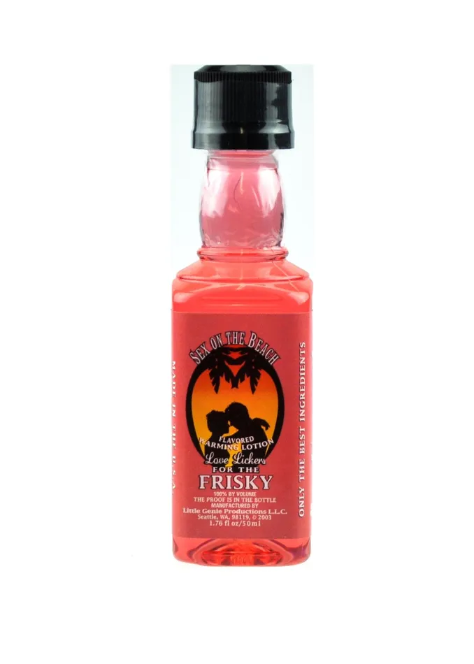 Couples Little Genie Love Lickers Massage Oil Sex on the Beach 176 Fl Oz