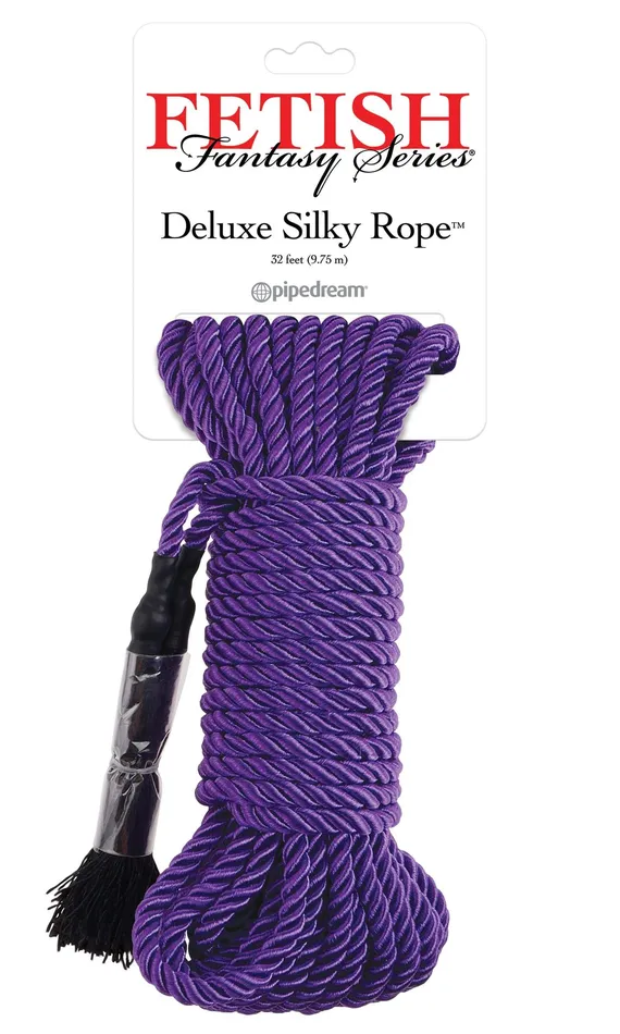 Couples Pipedream Fetish Fantasy Series Deluxe Silky Rope Purple