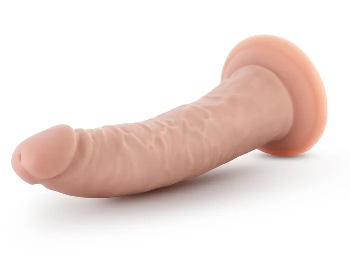 Dildos Blush Novelties Dr Skin Plus 7 Inch Posable Dildo Vanilla