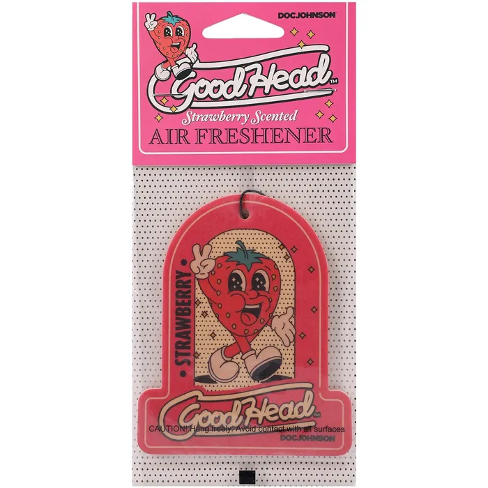 Doc Johnson Vibrators Goodhead Air Freshener Strawberry