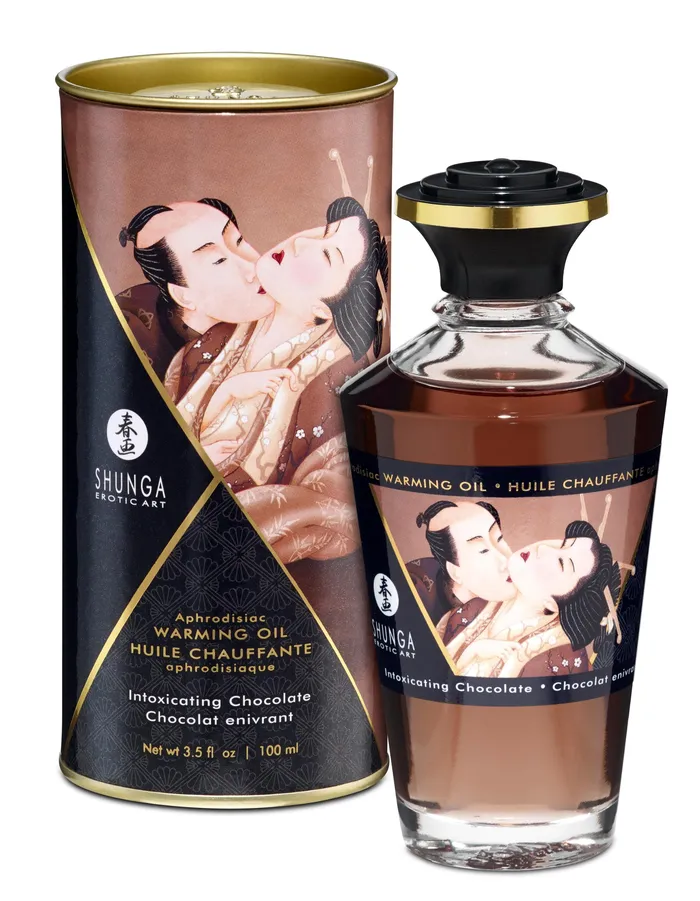 Female Sex Toys Aphrodisiac Warming Oil Intoxicating Chocolate Shunga