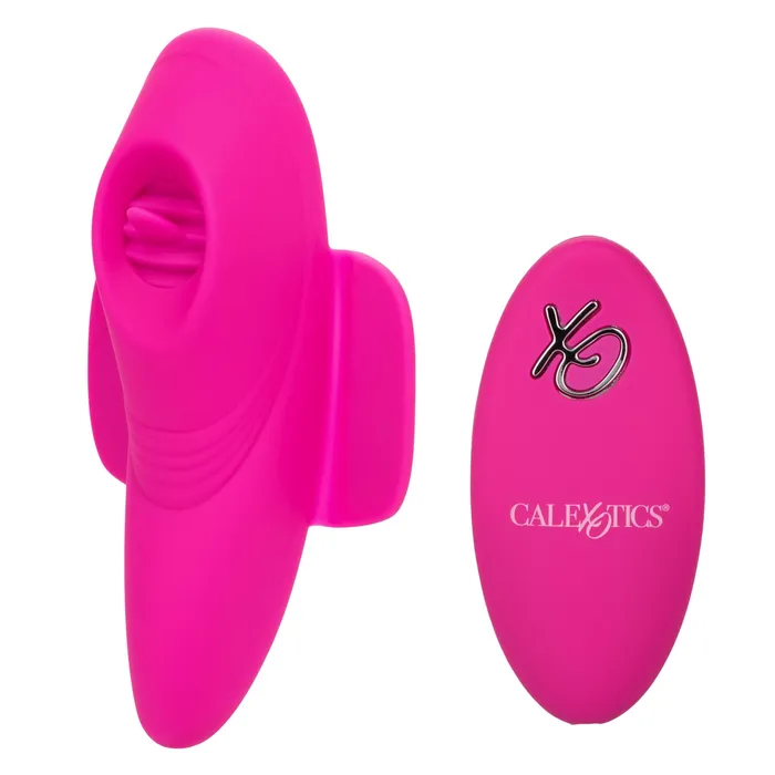 Female Sex Toys CalExotics LockNPlay Remote Flicker Panty Teaser Pink