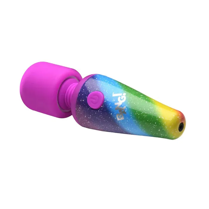 Female Sex Toys XR Brands Bang Rainbow Mini Wand