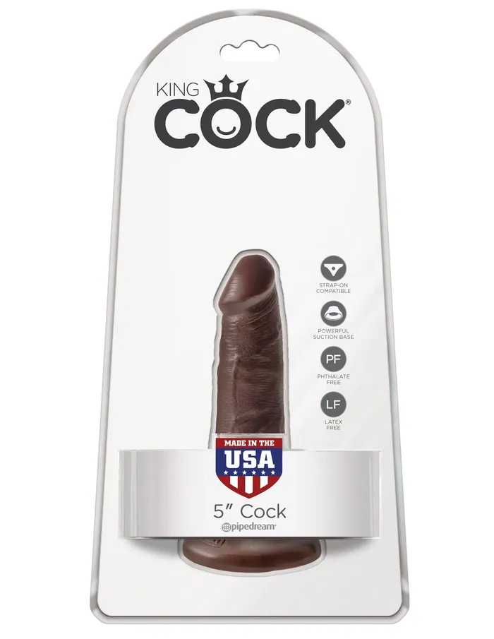 King Cock 5 Cock Brown Pipedream Dildos