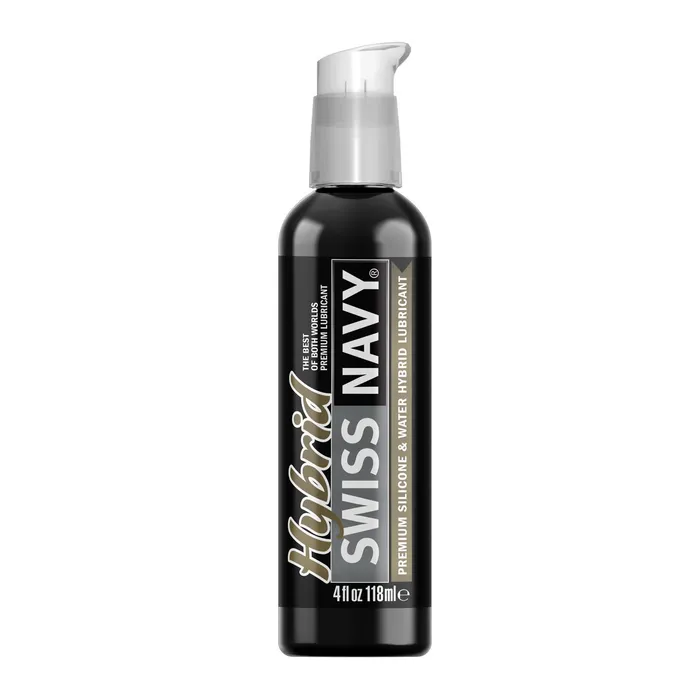 Lubricants Swiss Navy Swiss Navy Premium Hybrid Lubricant 4 oz Bottle