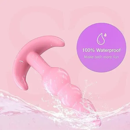 Male Sex Toys NyoKii 4 Pcs Silicone Anal Plug For Beginner To Pro AN10