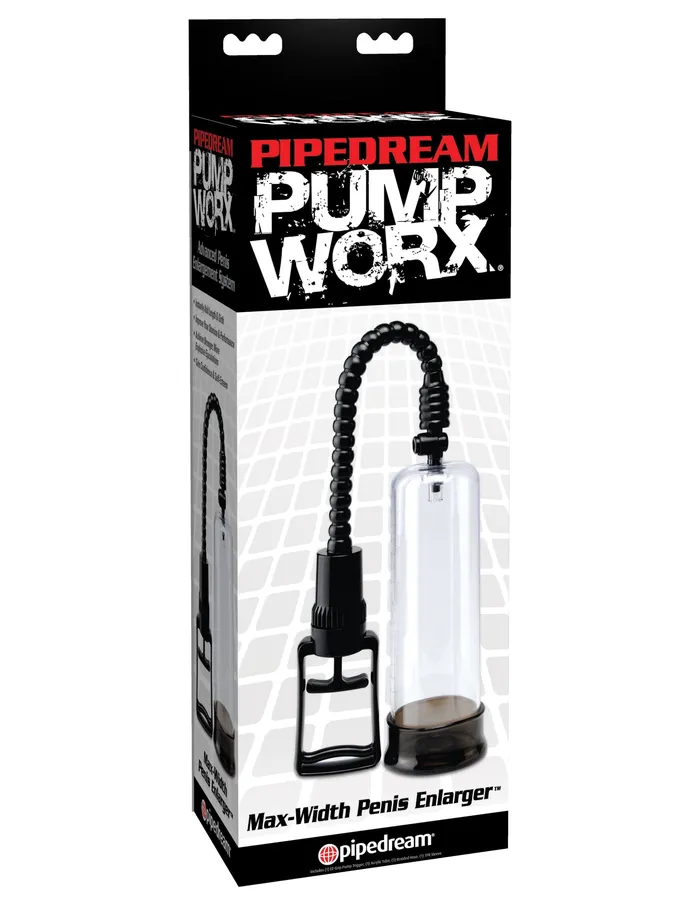 Pump Worx MaxWidth Penis Enlarger Black Pipedream Male Sex Toys