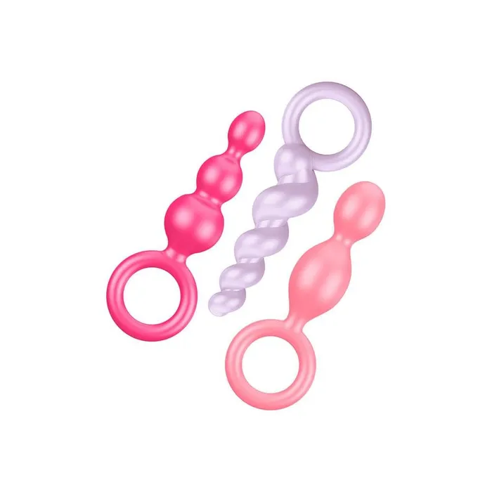 Satisfyer Plugs Colored 3 Piece Set Satisfyer Vibrators