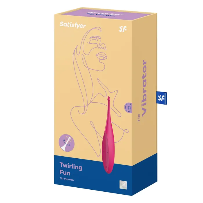 Twirling Fun Magenta Satisfyer Vibrators