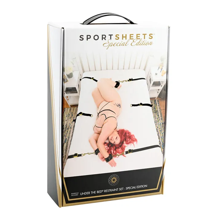 Under the Bed Restraint Set Special Edition Sportsheets Female Sex Toys