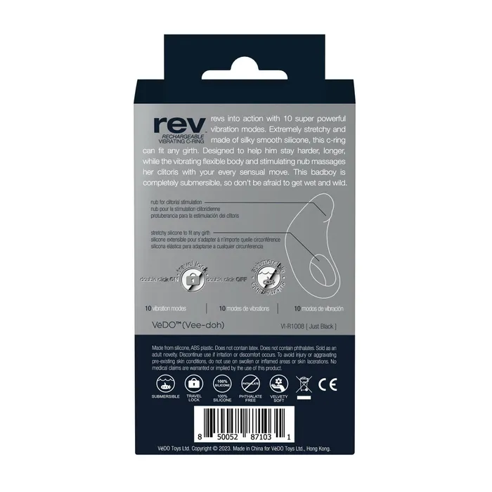 VeDO Rev Rechargeable C Ring VeDO Vibrators