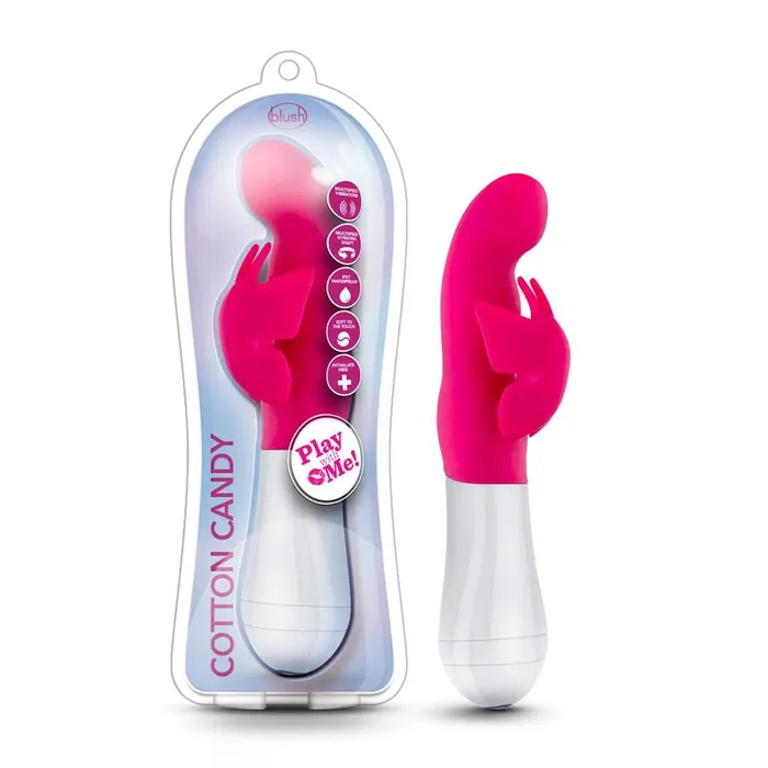 Vibrators Play With Me Cotton Candy Pink Blush Novelties