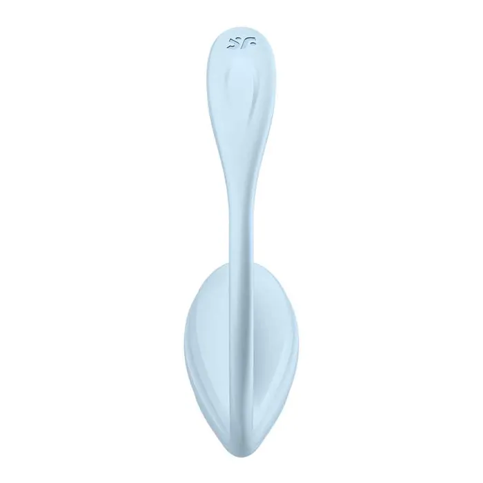 Vibrators Satisfyer Smooth Petal Connect App Light Blue