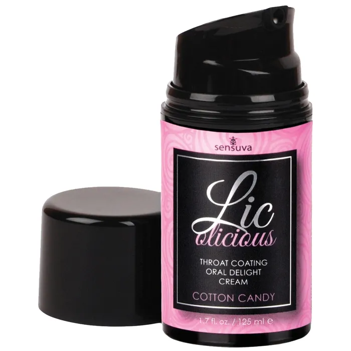 Vibrators Sensuva Lic O Licious Oral Delight Cream 17 oz Bottle