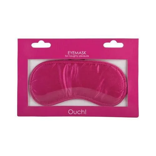 Vibrators Shots Ouch Soft Eyemask Pink