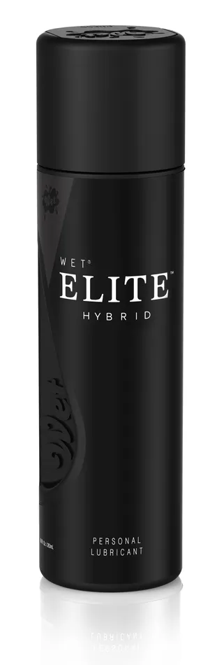 Wet Anal Wet Elite Black 9 Fl Oz 266 ml