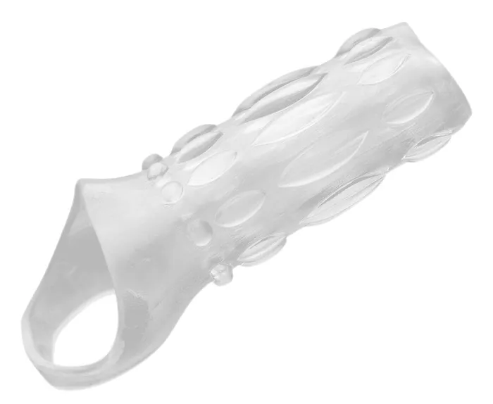 XR Brands Size Matters Male Sex Toys Clear Sensations Enhancer Sex Sleeve