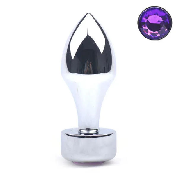 Anal LonBrook Metal Butt Plug V Purple