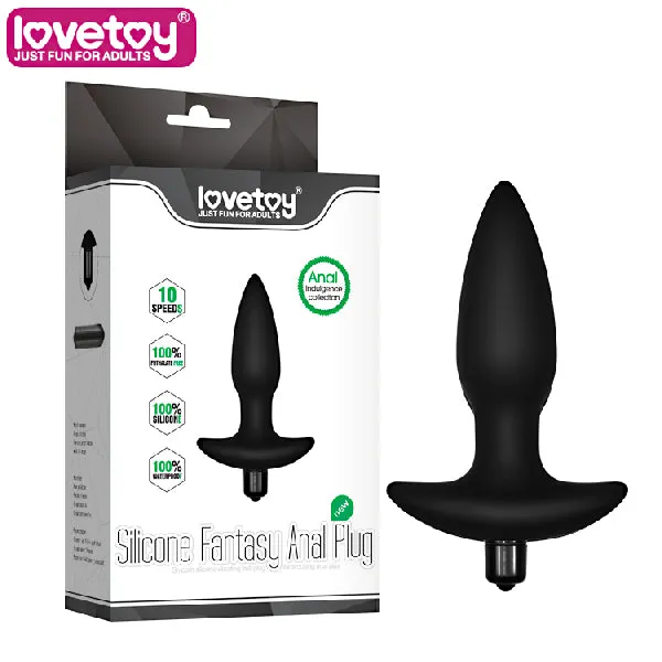 Anal Lovetoy Fantasy Anal Plug Black