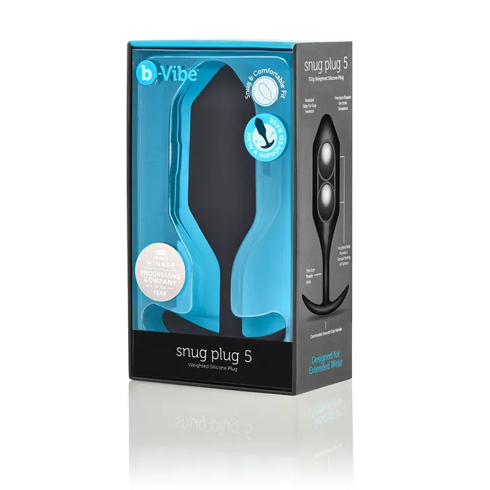 BVibe Snug Plug 5 XXL Black BVibe Anal