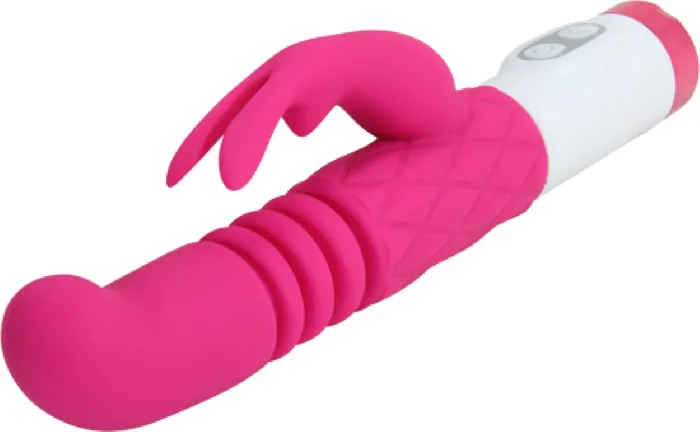 Blush Novelties Vibrators Luxe G Rabbit Plush Stroker Pink