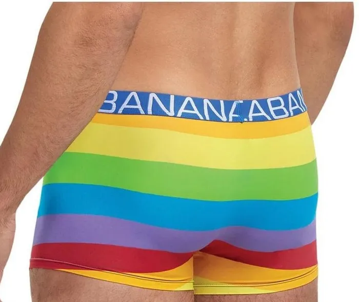 Boystown Anal Banana Cabana Rainbow Trunks