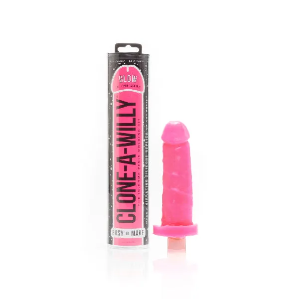 Clone a Willy Glow in the Dark Hot Pink Empire Labs Dildos