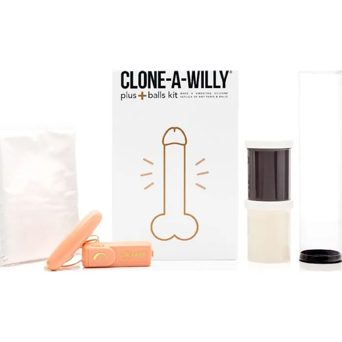 Dildos Clone A Willy Clone a Willy Plus Balls Kit Deep Skin Tone