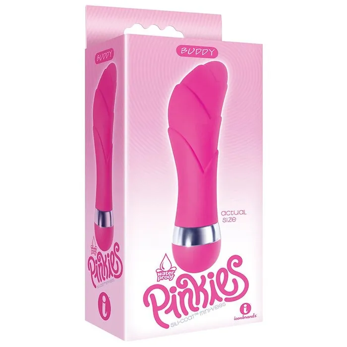 Erotica Adult Toys Vibrators The 9s Pinkies Buddy Mini VibePink 7